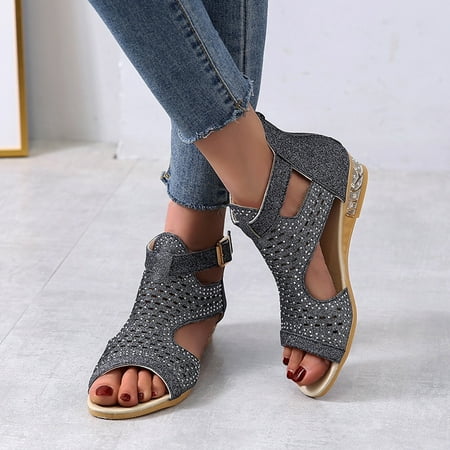 Womens Rhinestone Gladiator Low Heel Ladies Prom Bridal Wedding Shoes Evening Party Occasion Heeled Sandals Open Toe Summer Strappy Dress Zipper Sandals Shoes Sale Clearance
Womens Rhinestone Gladiator Low Heel Ladies Prom Bridal Wedding Shoes Evening Party Occasion Heeled Sandals Open Toe Summer Strappy Dress Zipper Sandals Shoes Sale Clearance