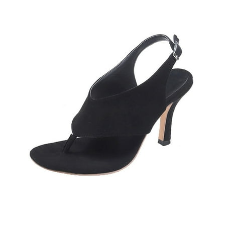 High Heels for Women Buckle High Heel Fashionable Heel Women S Shoes Thin Sexy Thong Sandals Women S Sandals High Heels Suede Black 39
High Heels for Women Buckle High Heel Fashionable Heel Women S Shoes Thin Sexy Thong Sandals Women S Sandals High Heels Suede Black 39