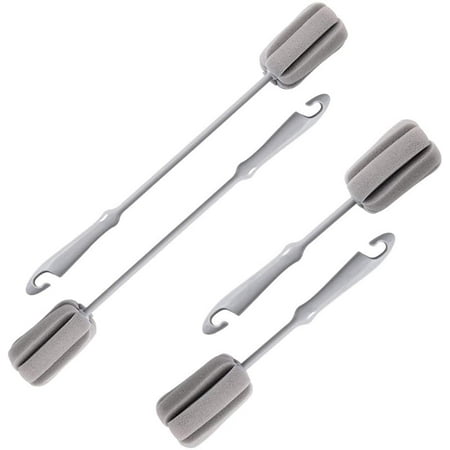 4PCS Grey Soft Sponge Bottle Cleaning Brush Plastic Handle Cup Brush Scrubber Washing Brush vase Bottle Pot Cleaner(2 size 10”15”)
4PCS Grey Soft Sponge Bottle Cleaning Brush Plastic Handle Cup Brush Scrubber Washing Brush vase Bottle Pot Cleaner(2 size 10”15”)