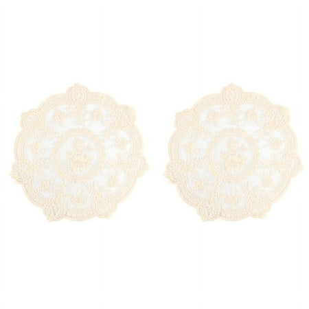Qtmnekly 2Pcs European Lace Embroidery Placemat Coffee Coaster Table Bedroom Computer Armrest Cover Retro Lace Placemats
Qtmnekly 2Pcs European Lace Embroidery Placemat Coffee Coaster Table Bedroom Computer Armrest Cover Retro Lace Placemats