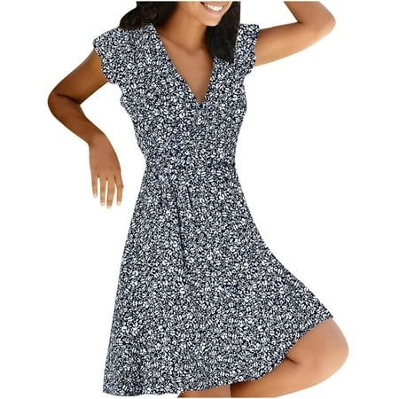 Red Dress Pink Dress for Women Trendy Leisure Summer V-Neck Floral Dress Ruffles Short Sleeve Women A-Line Women s Dress Mini Dresses Savings Deals Dresses for Women Bridesmaid Dresses Black L
Red Dress Pink Dress for Women Trendy Leisure Summer V-Neck Floral Dress Ruffles Short Sleeve Women A-Line Women s Dress Mini Dresses Savings Deals Dresses for Women Bridesmaid Dresses Black L