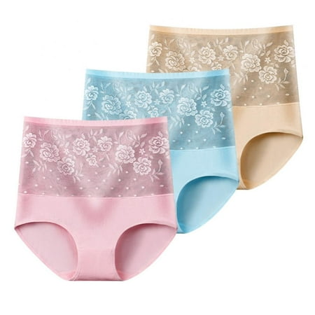 Women s High Waisted Cotton Underwear Soft Full Briefs Ladies Breathable Panties 3Pack
Women s High Waisted Cotton Underwear Soft Full Briefs Ladies Breathable Panties 3Pack
