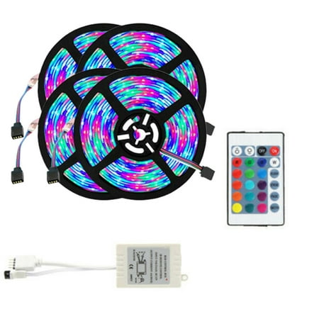 Led Strips With Remote Controller Color Changing Tape Light With 12V Adapter For Bedroom Room Kitchen Bar
Led Strips With Remote Controller Color Changing Tape Light With 12V Adapter For Bedroom Room Kitchen Bar