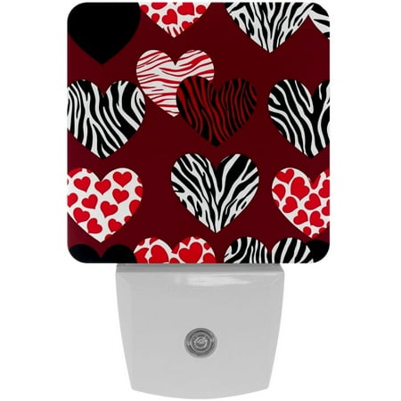 Plug in Led Night Light with Auto Dusk to Dawn Sensor White Nightlights for Hallway Bedroom Kids Room Kitchen Stairway 2 Pack Valentine Leopard Zebras Giraffe Heart Pink
Plug in Led Night Light with Auto Dusk to Dawn Sensor White Nightlights for Hallway Bedroom Kids Room Kitchen Stairway 2 Pack Valentine Leopard Zebras Giraffe Heart Pink