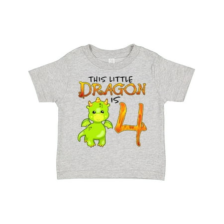 Inktastic Dragon 4th Birthday- Turning Four Gift Toddler Boy or Toddler Girl T-Shirt
Inktastic Dragon 4th Birthday- Turning Four Gift Toddler Boy or Toddler Girl T-Shirt