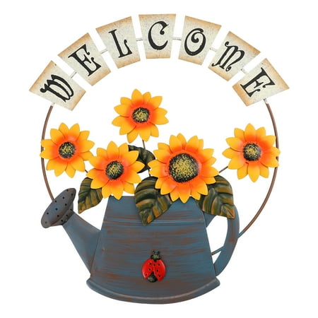 NICEXMAS Welcome Wall Pendant Kettle Sunflower Pendant Decorative Door Adornment Wall Hanging Pendant
NICEXMAS Welcome Wall Pendant Kettle Sunflower Pendant Decorative Door Adornment Wall Hanging Pendant