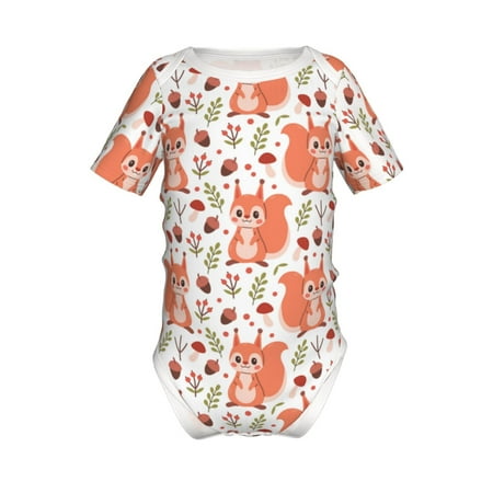 Adobk Squirrel And Print Baby Climbing Clothes Jumpsuit Rompers Classic Rompers Child Short sleeve Bodysuits-2 Years
Adobk Squirrel And Print Baby Climbing Clothes Jumpsuit Rompers Classic Rompers Child Short sleeve Bodysuits-2 Years