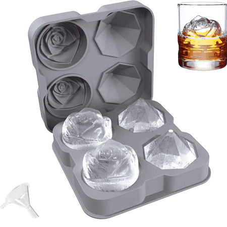 Rose Ice & Diamond Ice Ball For Chilling Cocktails Whiskey Bourbon & Homemade Juice
Rose Ice & Diamond Ice Ball For Chilling Cocktails Whiskey Bourbon & Homemade Juice