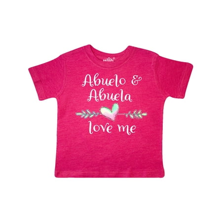 Inktastic Abuelo and Abuela Love Me- Heart Grandchild Gift Toddler Boy or Toddler Girl T-Shirt
Inktastic Abuelo and Abuela Love Me- Heart Grandchild Gift Toddler Boy or Toddler Girl T-Shirt
