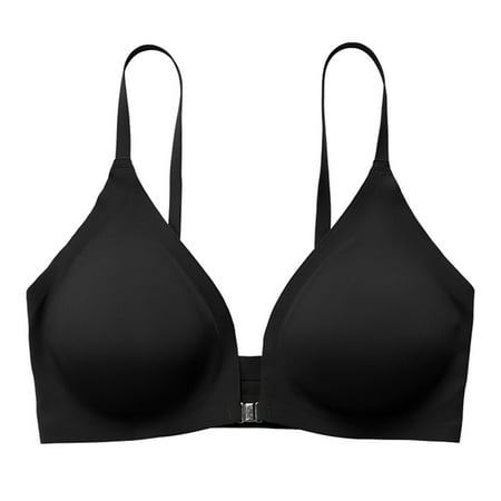 Tiqkatyck womens bras Women s Comfortable Traceless Large Sexy Thin Small Chest Folding Front Buckle Adjustable Bra sports bra Black L
Tiqkatyck womens bras Women s Comfortable Traceless Large Sexy Thin Small Chest Folding Front Buckle Adjustable Bra sports bra Black L