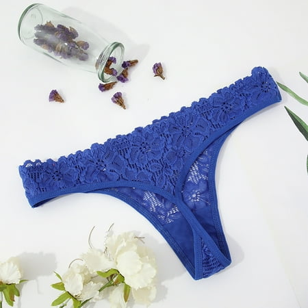 Odeerbi Clearance Lace Briefs Stretch Briefs Women Lingerie Thongs Panties Ladies Hollow Out Underwear Blue
Odeerbi Clearance Lace Briefs Stretch Briefs Women Lingerie Thongs Panties Ladies Hollow Out Underwear Blue