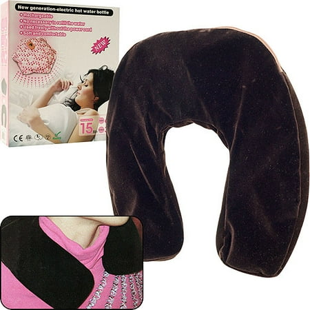 New Generation Electric Hot Water Bottle Neck Pillow