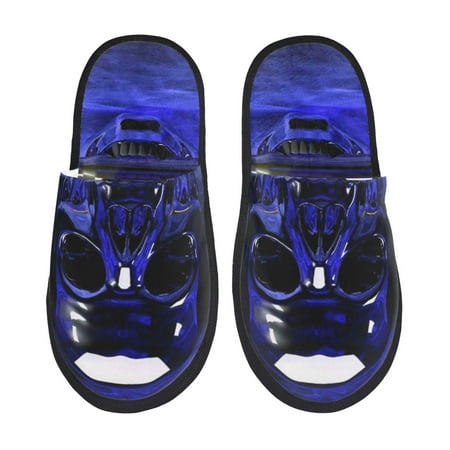 Sikiie Steel Skull Fuzzy Slip-on Slippers Warm Cozy Soft Lightweight Memory Foam Indoor House ShoesLarge
Sikiie Steel Skull Fuzzy Slip-on Slippers Warm Cozy Soft Lightweight Memory Foam Indoor House ShoesLarge
