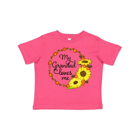 Inktastic My Grandad Loves Me with Sunflower Wreath Gift Toddler Boy or Toddler Girl T-Shirt
Inktastic My Grandad Loves Me with Sunflower Wreath Gift Toddler Boy or Toddler Girl T-Shirt