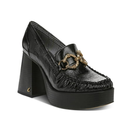 Circus by Sam Edelman Womens Susie Patent Loafer Platform Heels