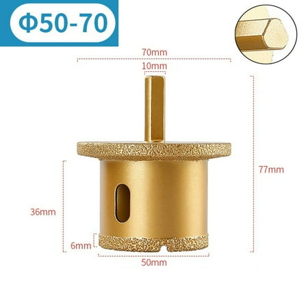 Brazed Diamond Hole Drill Saw Core Bits for Marble Tiles Washbasin Hole Opener
Brazed Diamond Hole Drill Saw Core Bits for Marble Tiles Washbasin Hole Opener