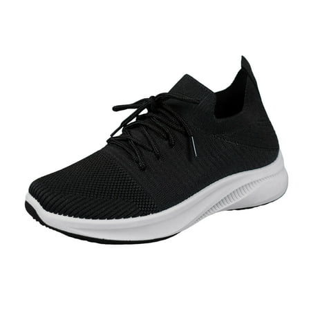 MIASHUI Womens Sneakers Fashion Breathable Mesh Knitted Lace Up Flat Bottomed Sports Shoes Casual Sneakers for Women Black 7
MIASHUI Womens Sneakers Fashion Breathable Mesh Knitted Lace Up Flat Bottomed Sports Shoes Casual Sneakers for Women Black 7