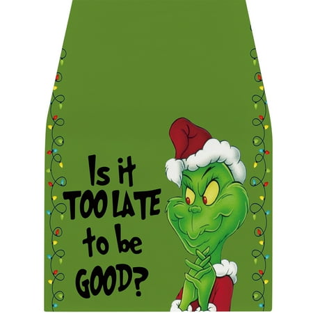 Hanety Christmas Grinch Decoration Christmas Decorations Grinch Ornaments Grinchmas Table Runner Merry Christmas Whoville Winter Holiday Party Fireplace Kitchen Dining Room Home Decor Christmas Gifts
Hanety Christmas Grinch Decoration Christmas Decorations Grinch Ornaments Grinchmas Table Runner Merry Christmas Whoville Winter Holiday Party Fireplace Kitchen Dining Room Home Decor Christmas Gifts