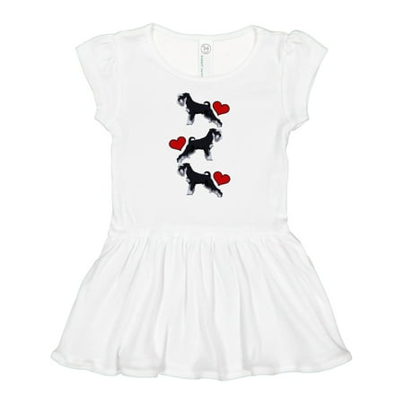 Inktastic Schnauzer Dog Black and Silver Gift Baby Girl Dress
Inktastic Schnauzer Dog Black and Silver Gift Baby Girl Dress