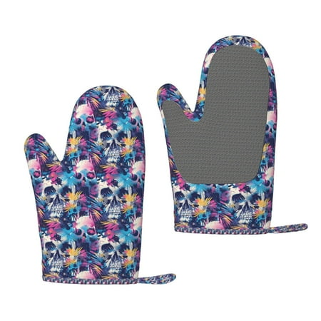 Matuu cool Skull colorful for Silicone Oven Gloves Heat Resistant Grilling Gloves Non-Slip Silicone Oven Mitt Great for Grilling Kitchen and Cooking
Matuu cool Skull colorful for Silicone Oven Gloves Heat Resistant Grilling Gloves Non-Slip Silicone Oven Mitt Great for Grilling Kitchen and Cooking