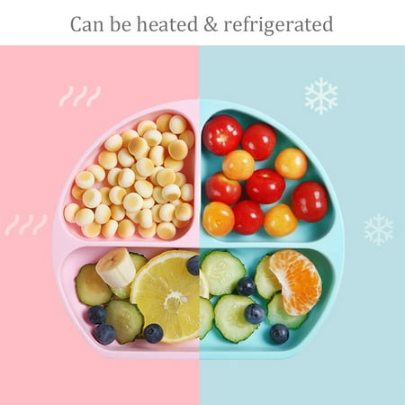Silicone Plates Unbreakable Divided Suction Plate for Rice Fruits Snacks Highchair Camp
Silicone Plates Unbreakable Divided Suction Plate for Rice Fruits Snacks Highchair Camp