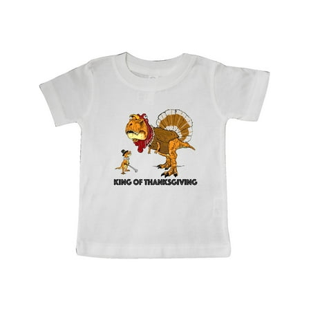Inktastic King of Thanksgiving T-Rex Turkey and Pilgrim in Orange Gift Baby Boy or Baby Girl T-Shirt
Inktastic King of Thanksgiving T-Rex Turkey and Pilgrim in Orange Gift Baby Boy or Baby Girl T-Shirt