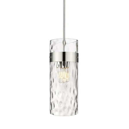 Z-Lite 3035P9 Fontaine 3 Light 9 Wide Mini Pendant - Nickel 
Z-Lite 3035P9 Fontaine 3 Light 9 Wide Mini Pendant - Nickel