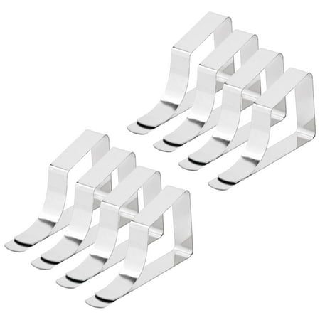 8 Pieces Tablecloth Clips | Stainless Steel Table Cover Clamps | Food Service Metal Table Cloth Holders for Outdoor and Indoor Furniture Home Use Party Picnic BBQ Garden Accessories
8 Pieces Tablecloth Clips | Stainless Steel Table Cover Clamps | Food Service Metal Table Cloth Holders for Outdoor and Indoor Furniture Home Use Party Picnic BBQ Garden Accessories