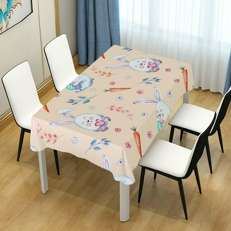 Hidove Easter Bunny Egg Rectangle Tablecloth Spill-Proof Polyester Table Cloth Table Cover for Kitchen Dining Picnic Holiday Party Decoration 60x108 Inch
Hidove Easter Bunny Egg Rectangle Tablecloth Spill-Proof Polyester Table Cloth Table Cover for Kitchen Dining Picnic Holiday Party Decoration 60x108 Inch