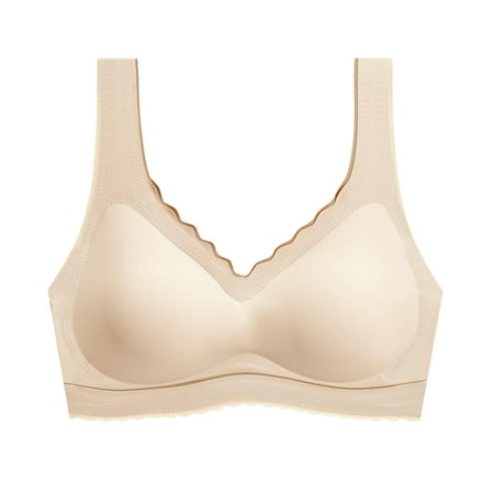Aayomet Sports Bra Comfort Bra Everyday Bra V Neck Soft Lightweight Womens Basic Bra Beige XL
Aayomet Sports Bra Comfort Bra Everyday Bra V Neck Soft Lightweight Womens Basic Bra Beige XL