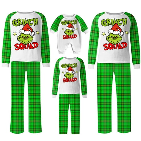 2024 Christmas Grinch Family Matching Sleepwear Long-Sleeved Family Christmas Grinch-printed Pajamas Outfits for Baby Kid Men Women Couples Family Matching
2024 Christmas Grinch Family Matching Sleepwear Long-Sleeved Family Christmas Grinch-printed Pajamas Outfits for Baby Kid Men Women Couples Family Matching
