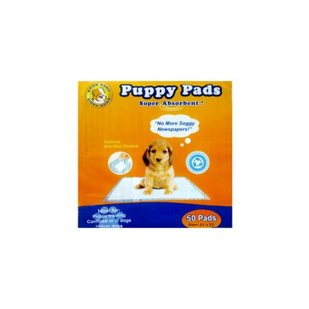 Best Pet Supplies BLP501 Blue Puppy Pad - Pack of 50