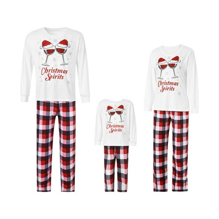 JBEELATE Family Christmas Pjs Matching Sets Plaid Letters Christmas Matching Jammies for Adults and Kids Holiday Xmas Sleepwear
JBEELATE Family Christmas Pjs Matching Sets Plaid Letters Christmas Matching Jammies for Adults and Kids Holiday Xmas Sleepwear