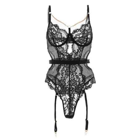 Aayomet Lingerie For Women Sexy Naughty Play Women Lingerie Lace Chemise Sleepwear Babydoll Teddy Lingerie Black L
Aayomet Lingerie For Women Sexy Naughty Play Women Lingerie Lace Chemise Sleepwear Babydoll Teddy Lingerie Black L
