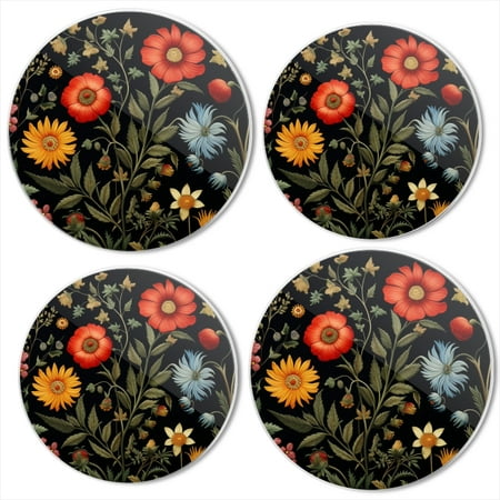 Bahomeck Gas Stove Burner Cover Set Of 4 Detailed Wildflowers On Black Backgroundmetal Electric Stove Burner Covers Protecting Gas Stoves Kitchen Decor,8 Inches And 10 Inches
Bahomeck Gas Stove Burner Cover Set Of 4 Detailed Wildflowers On Black Backgroundmetal Electric Stove Burner Covers Protecting Gas Stoves Kitchen Decor,8 Inches And 10 Inches