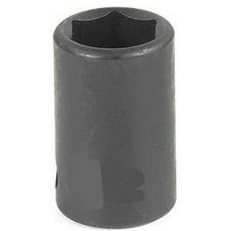 2PK Grey Pneumatic 1016M 3/8 Drive x 16mm Standard Socket
