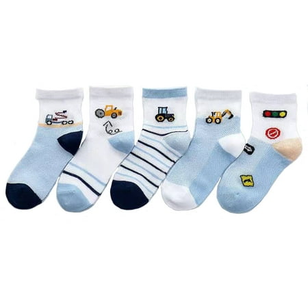 5 Pairs Pack Kids Socks Boys Girls Colorful Creative Fun Novelty Print Design Crew Socks Thermal Winter Cozy Soft Thick Crew Socks for Toddler Boys Girls(1-12 Years Old)
5 Pairs Pack Kids Socks Boys Girls Colorful Creative Fun Novelty Print Design Crew Socks Thermal Winter Cozy Soft Thick Crew Socks for Toddler Boys Girls(1-12 Years Old)