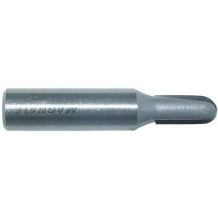 Magnate 1508 Extra Deep Core Box Carbide Tipped Router Bit — 3/8 Cutting Diameter; 1/2 Shank Diameter; 1 Cutting Length; 3/16 Radius; 1-1/2 Shank Length; 2 Flute
Magnate 1508 Extra Deep Core Box Carbide Tipped Router Bit — 3/8 Cutting Diameter; 1/2 Shank Diameter; 1 Cutting Length; 3/16 Radius; 1-1/2 Shank Length; 2 Flute