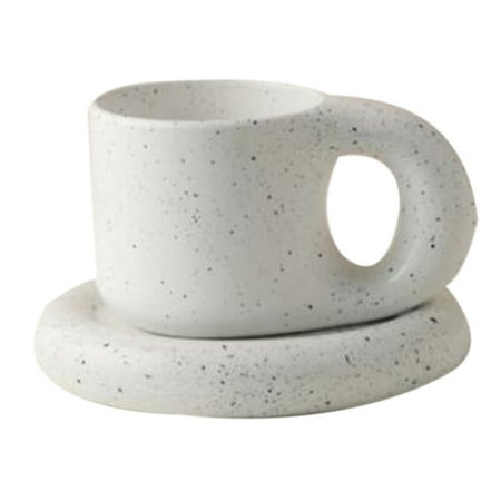 300Ml Handmade Handle Mug and Oval Plate Ceramic Cup Saucer for Coffee Tea Milk Cake Nordic Home Decor E 
300Ml Handmade Handle Mug and Oval Plate Ceramic Cup Saucer for Coffee Tea Milk Cake Nordic Home Decor E