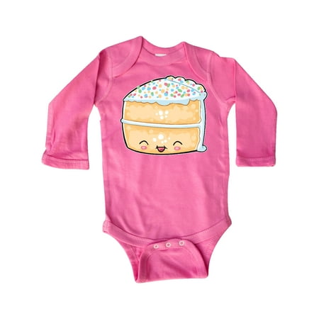 Inktastic Cute Smiling Cake with Confetti Sprinkles Gift Baby Boy or Baby Girl Long Sleeve Bodysuit
Inktastic Cute Smiling Cake with Confetti Sprinkles Gift Baby Boy or Baby Girl Long Sleeve Bodysuit