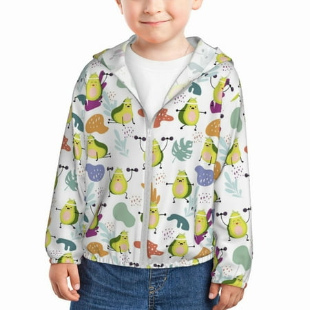Lukts Orange Green Avocado Print Children s Long-Sleeved Sun Protection Clothing Hooded Sweatshirts for Boys and Girls Outdoor Sports-3 Years
Lukts Orange Green Avocado Print Children s Long-Sleeved Sun Protection Clothing Hooded Sweatshirts for Boys and Girls Outdoor Sports-3 Years