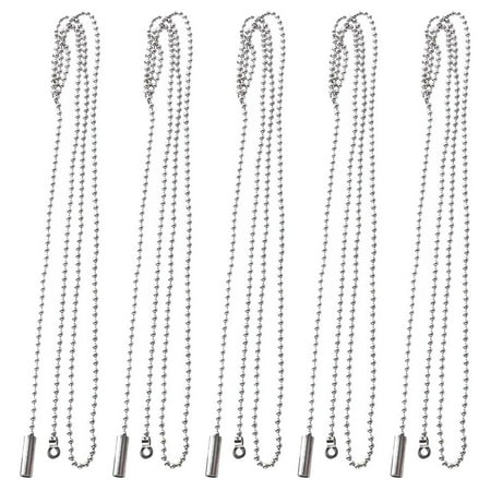 5 pcs Pull Chain Extension Metal Pull Chain Replacement Pull Chain for Ceiling Fan
5 pcs Pull Chain Extension Metal Pull Chain Replacement Pull Chain for Ceiling Fan