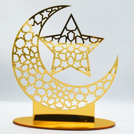 Ramadan Moon Decorations For Home LED Night Light Decor LED Moon Sign Carving Ornaments Gold BT009
Ramadan Moon Decorations For Home LED Night Light Decor LED Moon Sign Carving Ornaments Gold BT009