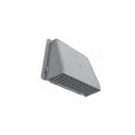 Lambro 352W 7 in. White Plastic Wall Vent