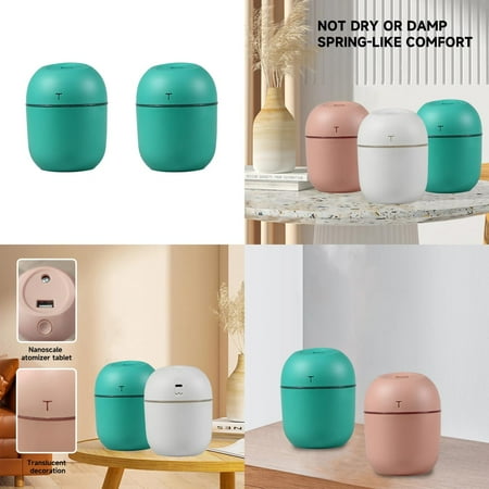 2pcs Mini USB Diffuser 220ml Ultrasonic Air Humidifiers Mute Car Diffuser Portable Essential Oil Diffuser with LED Lights
2pcs Mini USB Diffuser 220ml Ultrasonic Air Humidifiers Mute Car Diffuser Portable Essential Oil Diffuser with LED Lights