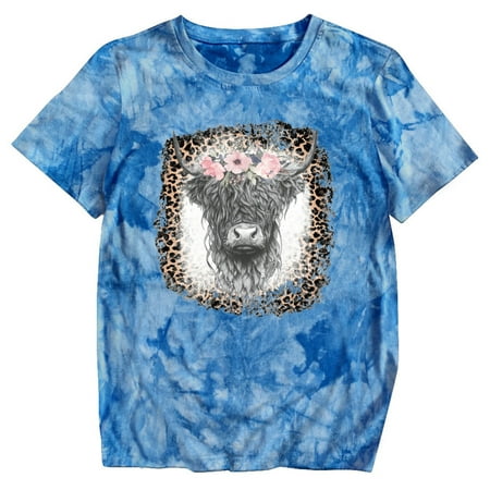 kakina CMSX Womens Tops Dressy Casual 3/4 Sleeve Fitted Fashion Large Size Lady s Print Leopard Bull Head Loose T-shirt Top Summer Blouses Plus Blue XXL
kakina CMSX Womens Tops Dressy Casual 3/4 Sleeve Fitted Fashion Large Size Lady s Print Leopard Bull Head Loose T-shirt Top Summer Blouses Plus Blue XXL