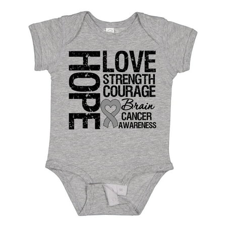 Inktastic Brain Cancer Hope Love Strength Gift Baby Boy or Baby Girl Bodysuit
Inktastic Brain Cancer Hope Love Strength Gift Baby Boy or Baby Girl Bodysuit