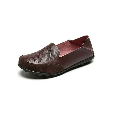 Difumos Women Loafers Slip On Flats Classic Casual Shoe Walking Non-Slip Boat Shoes Lightweight Comfort Brown 7
Difumos Women Loafers Slip On Flats Classic Casual Shoe Walking Non-Slip Boat Shoes Lightweight Comfort Brown 7