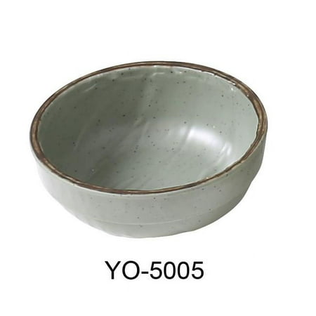 4.5 x 2 in. Yoto Melamine Miso Soup Bowl Matte - 7 oz - Pack of 48