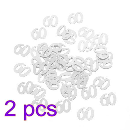 NUOLUX Table 60Th 60 Number Party Decoration Birthday Anniversary Metallic Foil Celebration Sequins Plastic
NUOLUX Table 60Th 60 Number Party Decoration Birthday Anniversary Metallic Foil Celebration Sequins Plastic
